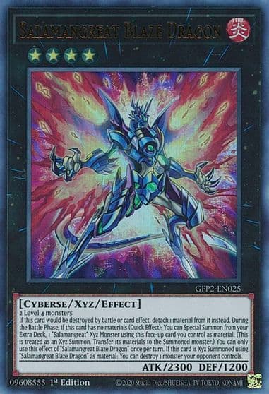 Salamangreat Blaze Dragon Ghosts From the Past: The 2nd Haunting Yu-Gi-Oh! card