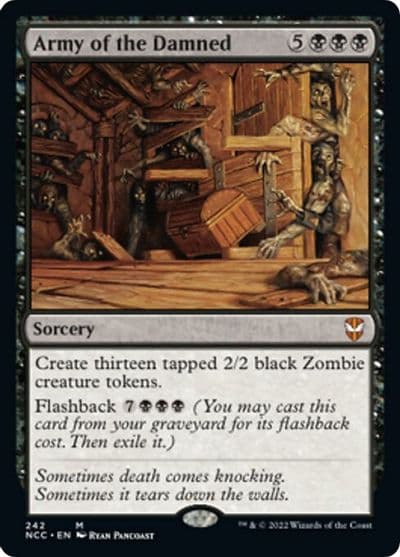 Army of the Damned Commander: Streets of New Capenna Magic card