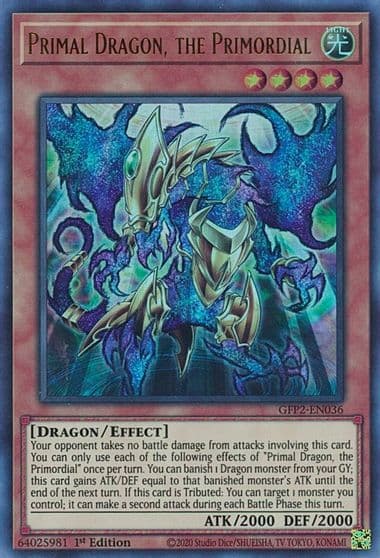 Primal Dragon the Primordial Ghosts From the Past: The 2nd Haunting Yu-Gi-Oh! card