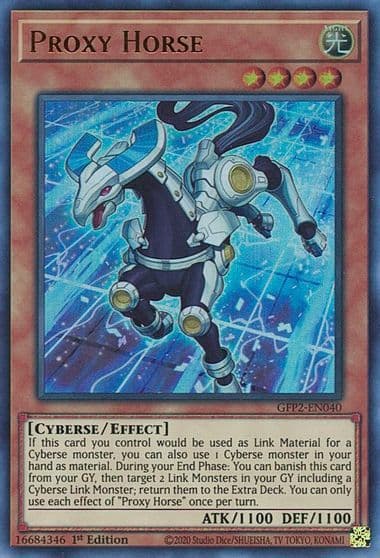 Proxy Horse Ghosts From the Past: The 2nd Haunting Yu-Gi-Oh! card