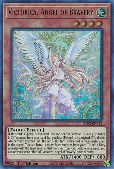 Victorica Angel of Bravery Ghosts From the Past: The 2nd Haunting Yu-Gi-Oh! card