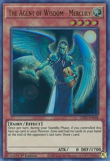 The Agent of Wisdom Mercury Ghosts From the Past: The 2nd Haunting Yu-Gi-Oh! card