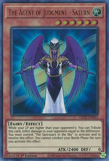 The Agent of Judgment Saturn Ghosts From the Past: The 2nd Haunting Yu-Gi-Oh! card