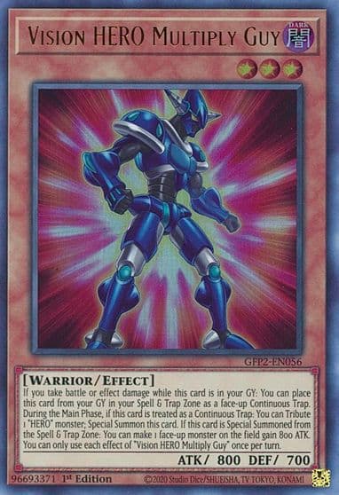 Vision HERO Multiply Guy Ghosts From the Past: The 2nd Haunting Yu-Gi-Oh! card