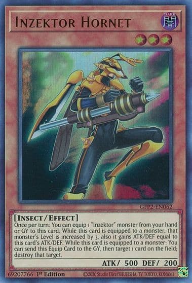 Inzektor Hornet Ghosts From the Past: The 2nd Haunting Yu-Gi-Oh! card