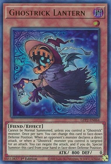 Ghostrick Lantern Ghosts From the Past: The 2nd Haunting Yu-Gi-Oh! card