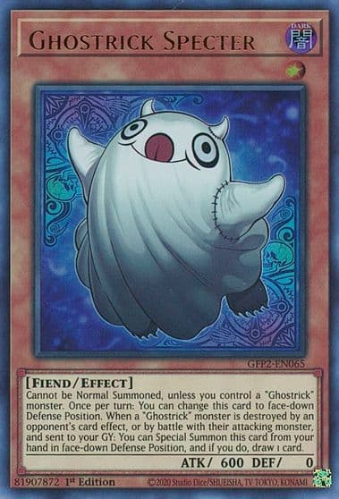 Ghostrick Specter Ghosts From the Past: The 2nd Haunting Yu-Gi-Oh! card
