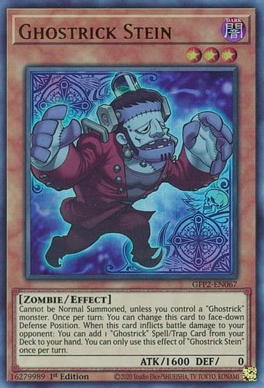 Ghostrick Stein Ghosts From the Past: The 2nd Haunting Yu-Gi-Oh! card
