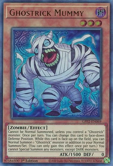 Ghostrick Mummy Ghosts From the Past: The 2nd Haunting Yu-Gi-Oh! card