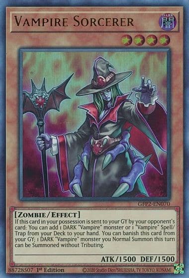 Vampire Sorcerer Ghosts From the Past: The 2nd Haunting Yu-Gi-Oh! card