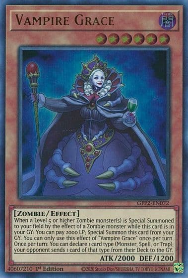 Vampire Grace Ghosts From the Past: The 2nd Haunting Yu-Gi-Oh! card