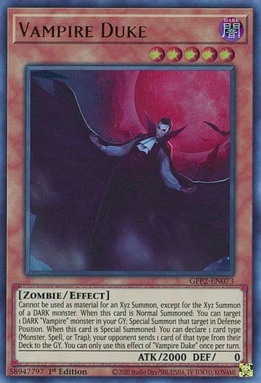 Vampire Duke Ghosts From the Past: The 2nd Haunting Yu-Gi-Oh! card