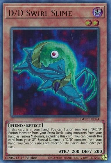 D D Swirl Slime Ghosts From the Past: The 2nd Haunting Yu-Gi-Oh! card