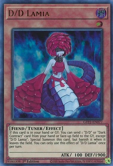 D D Lamia Ghosts From the Past: The 2nd Haunting Yu-Gi-Oh! card