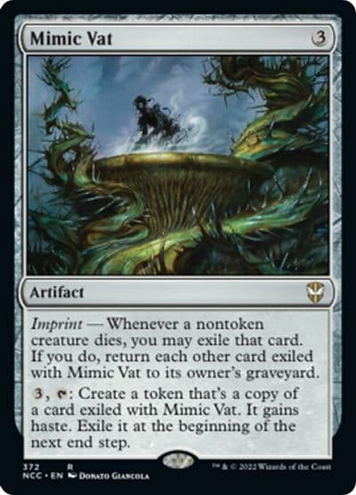 Mimic Vat Commander: Streets of New Capenna Magic card