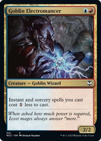 Goblin Electromancer Commander: Streets of New Capenna Magic card