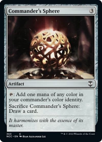 Commanders Sphere Commander: Streets of New Capenna Magic card