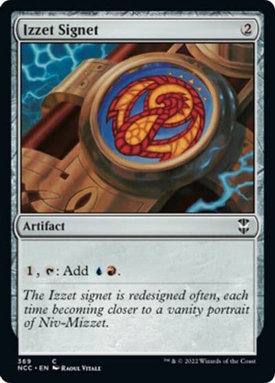 Izzet Signet Commander: Streets of New Capenna Magic card