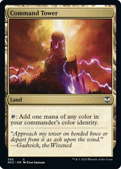 Command Tower Commander: Streets of New Capenna Magic card