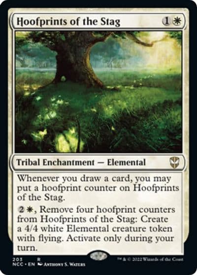Hoofprints of the Stag Commander: Streets of New Capenna Magic card
