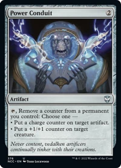 Power Conduit Commander: Streets of New Capenna Magic card
