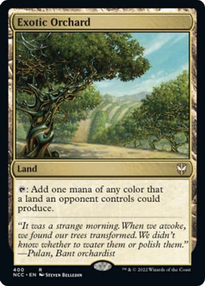 Exotic Orchard Commander: Streets of New Capenna Magic card