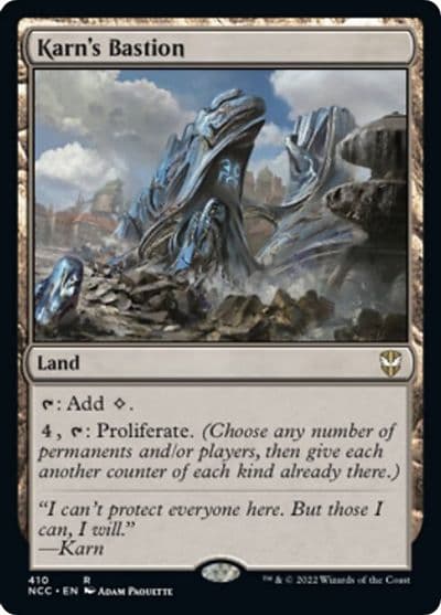 Karns Bastion Commander: Streets of New Capenna Magic card