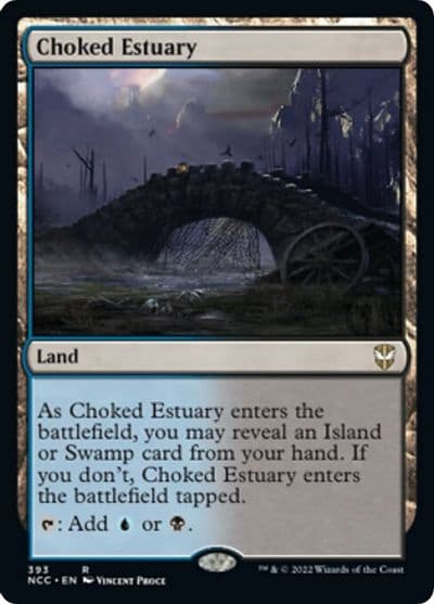 Choked Estuary Commander: Streets of New Capenna Magic card