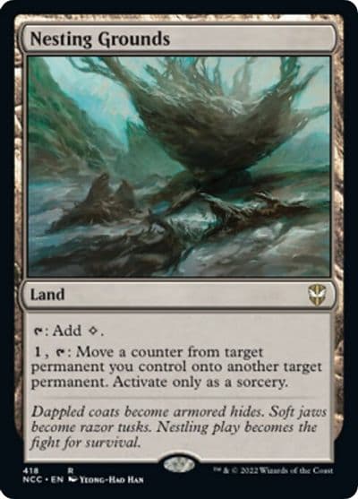 Nesting Grounds Commander: Streets of New Capenna Magic card
