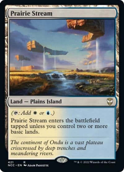 Prairie Stream Commander: Streets of New Capenna Magic card