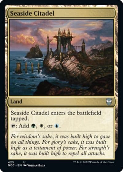 Seaside Citadel Commander: Streets of New Capenna Magic card