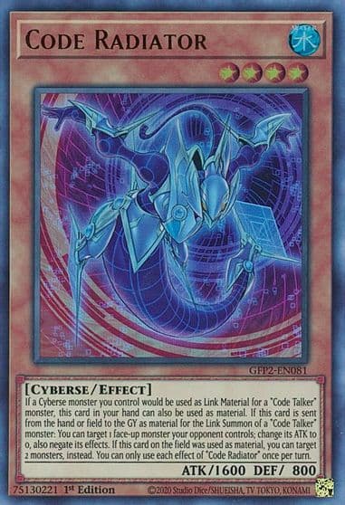 Code Radiator Ghosts From the Past: The 2nd Haunting Yu-Gi-Oh! card
