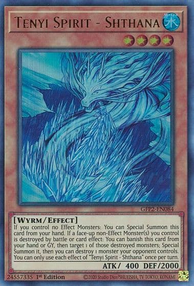 Tenyi Spirit Shthana Ghosts From the Past: The 2nd Haunting Yu-Gi-Oh! card