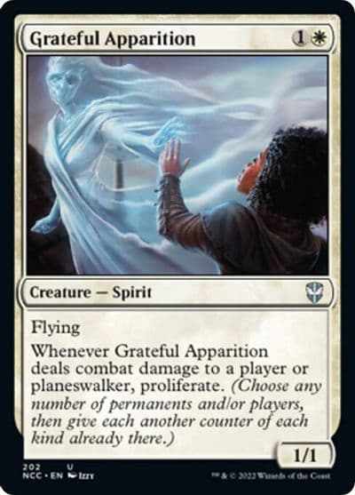 Grateful Apparition Commander: Streets of New Capenna Magic card