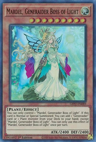 Mardel Generaider Boss of Light Ghosts From the Past: The 2nd Haunting Yu-Gi-Oh! card