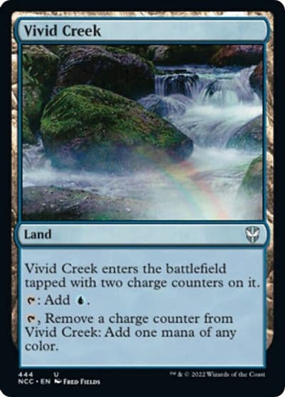 Vivid Creek Commander: Streets of New Capenna Magic card