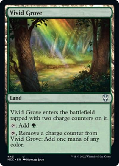 Vivid Grove Commander: Streets of New Capenna Magic card