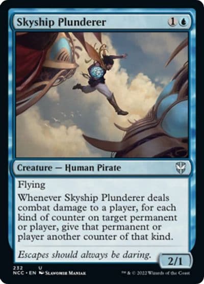 Skyship Plunderer Commander: Streets of New Capenna Magic card