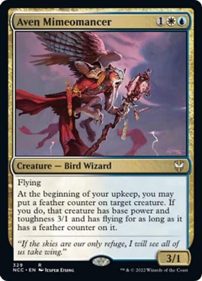 Aven Mimeomancer Commander: Streets of New Capenna Magic card