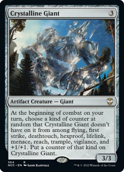 Crystalline Giant Commander: Streets of New Capenna Magic card