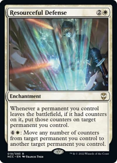 Resourceful Defense Commander: Streets of New Capenna Magic card