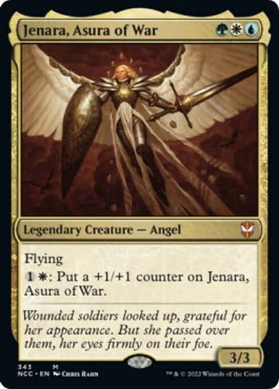 Jenara Asura of War Commander: Streets of New Capenna Magic card