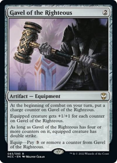 Gavel of the Righteous Commander: Streets of New Capenna Magic card