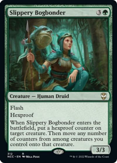 Slippery Bogbonder Commander: Streets of New Capenna Magic card