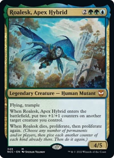 Roalesk Apex Hybrid Commander: Streets of New Capenna Magic card