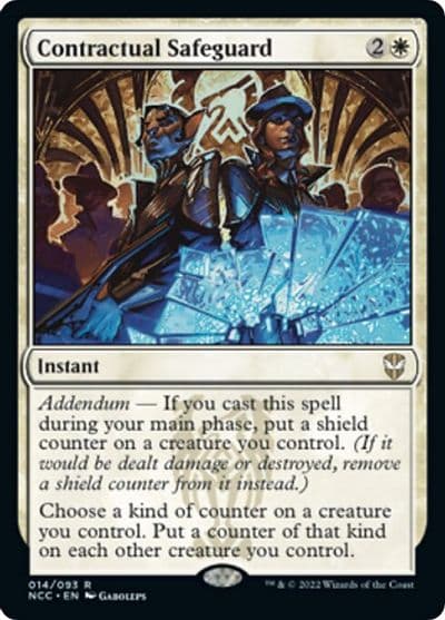 Contractual Safeguard Commander: Streets of New Capenna Magic card
