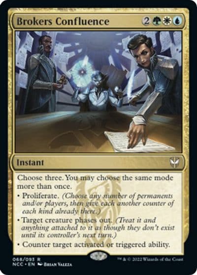 Brokers Confluence Commander: Streets of New Capenna Magic card