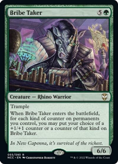 Bribe Taker Commander: Streets of New Capenna Magic card