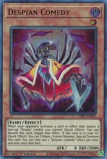 Despian Comedy Ghosts From the Past: The 2nd Haunting Yu-Gi-Oh! card