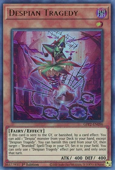 Despian Tragedy Ghosts From the Past: The 2nd Haunting Yu-Gi-Oh! card